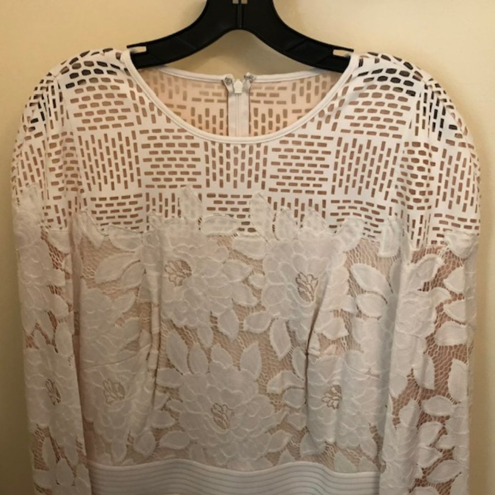 Tadashi Shoji White Dress